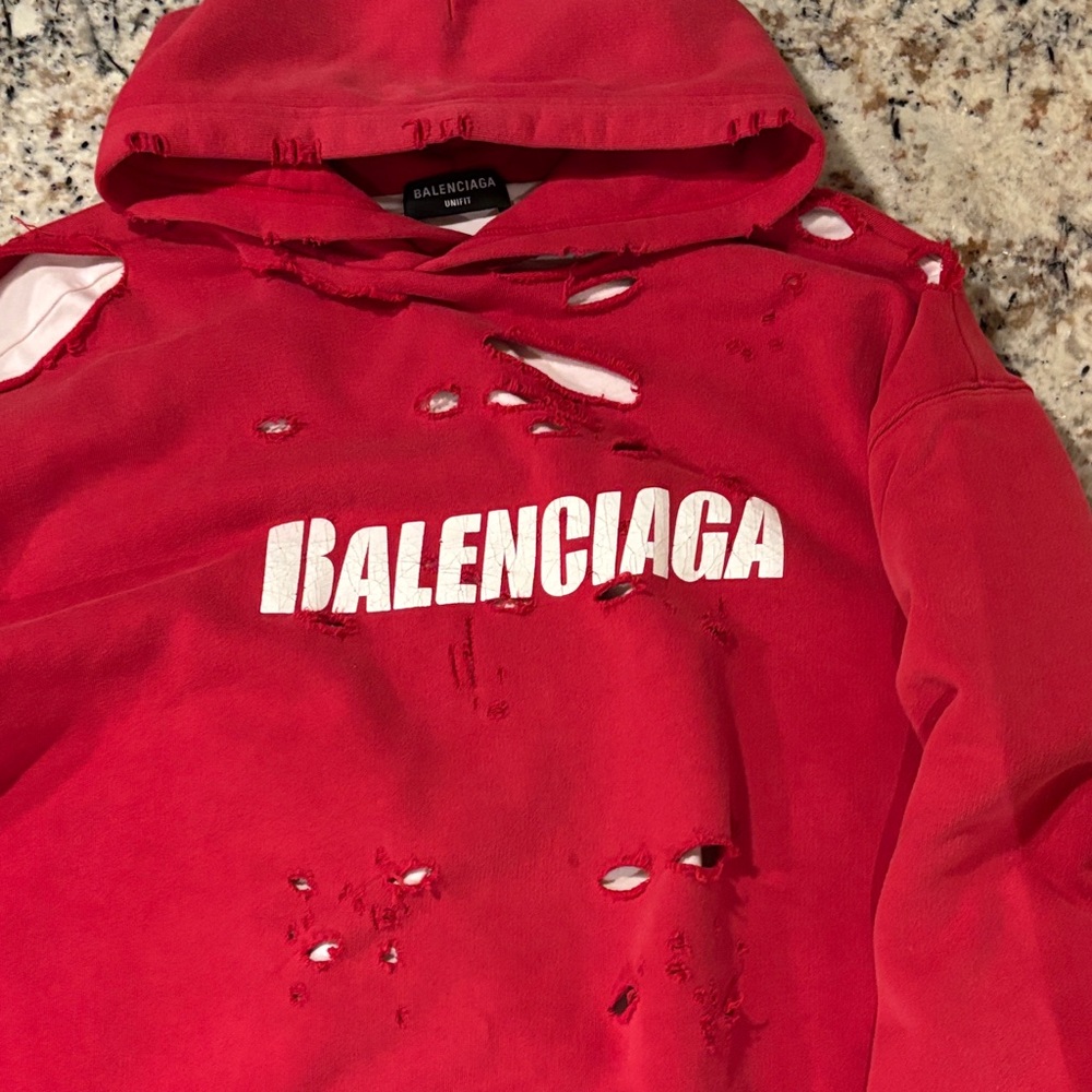 Balenciaga caps hoodie